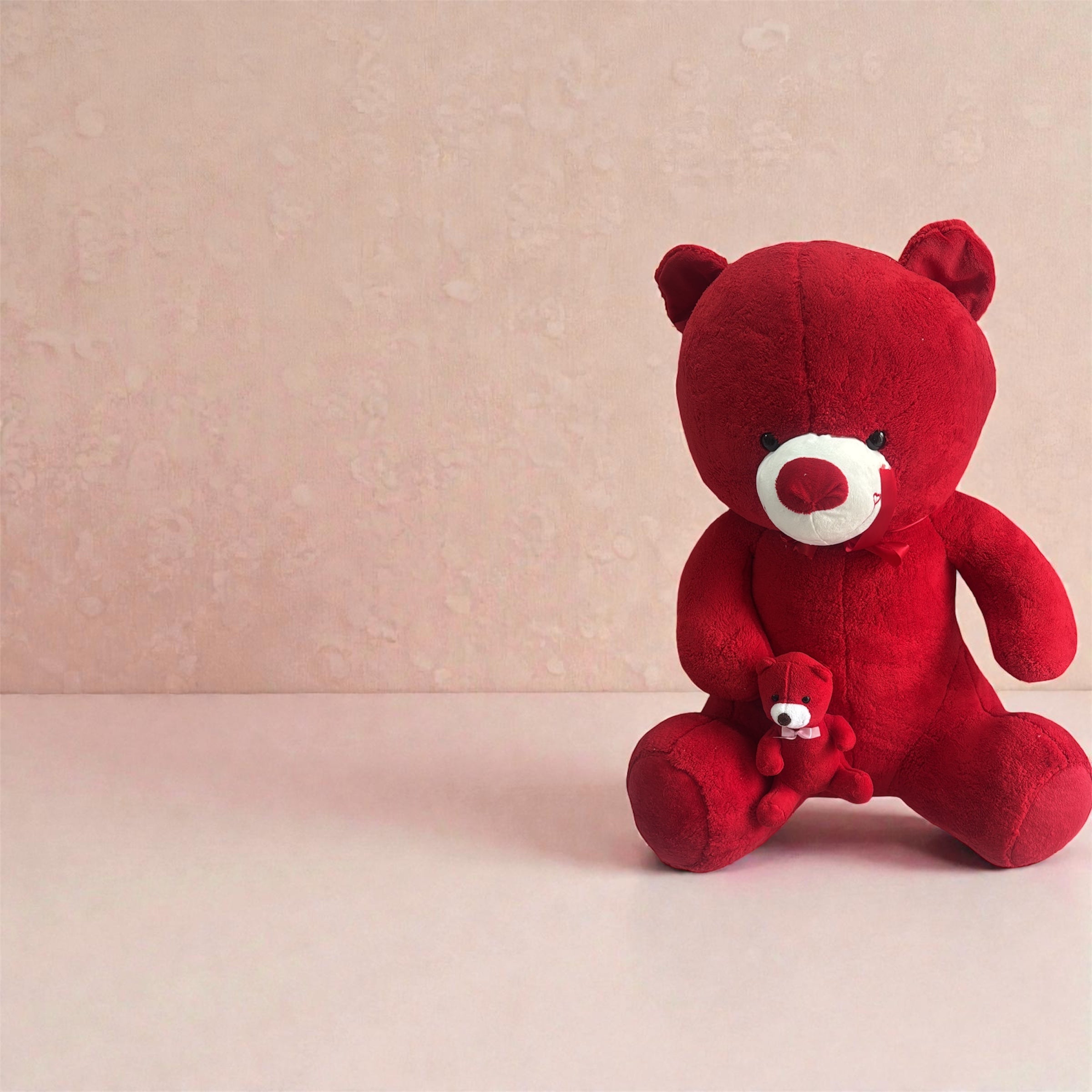 YAVRU AYICIKLI BÜYÜK PELUŞ AYI